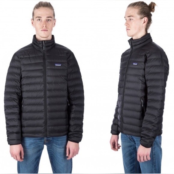 Patagonia Men’s s Down Sweater in Black Size: XL lightweight and windproof NWT.